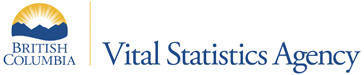 Click to go to the BC Vital Statistics Agency homepage